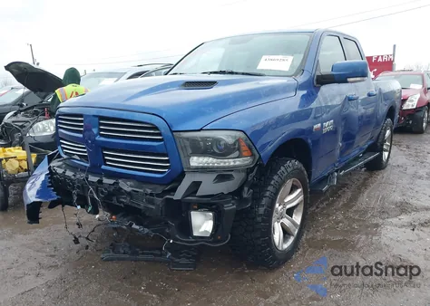 2015 Ram 1500 Sport z USA, uszkodzony, nr VIN 1C6RR7HT6FS681936